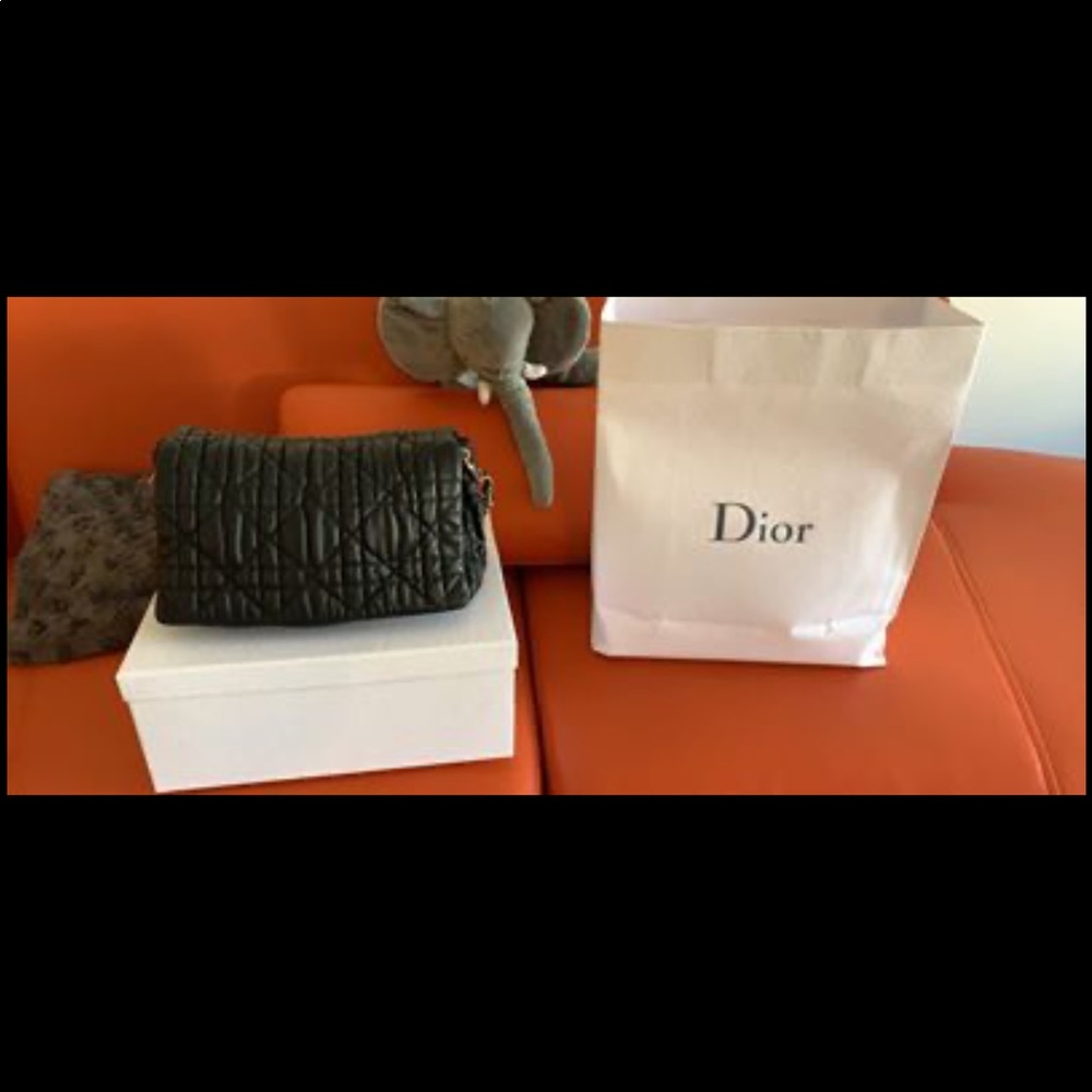 Christian Dior lambskin Miss Dior quilt authentic